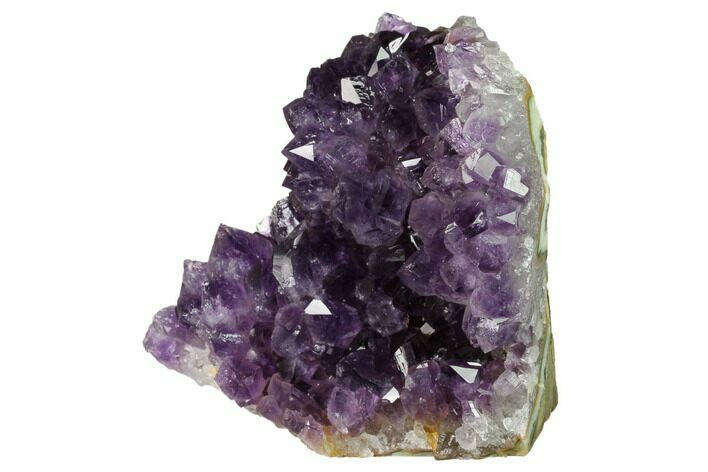 Free-Standing, Amethyst Geode Section - Large Crystals #171956
